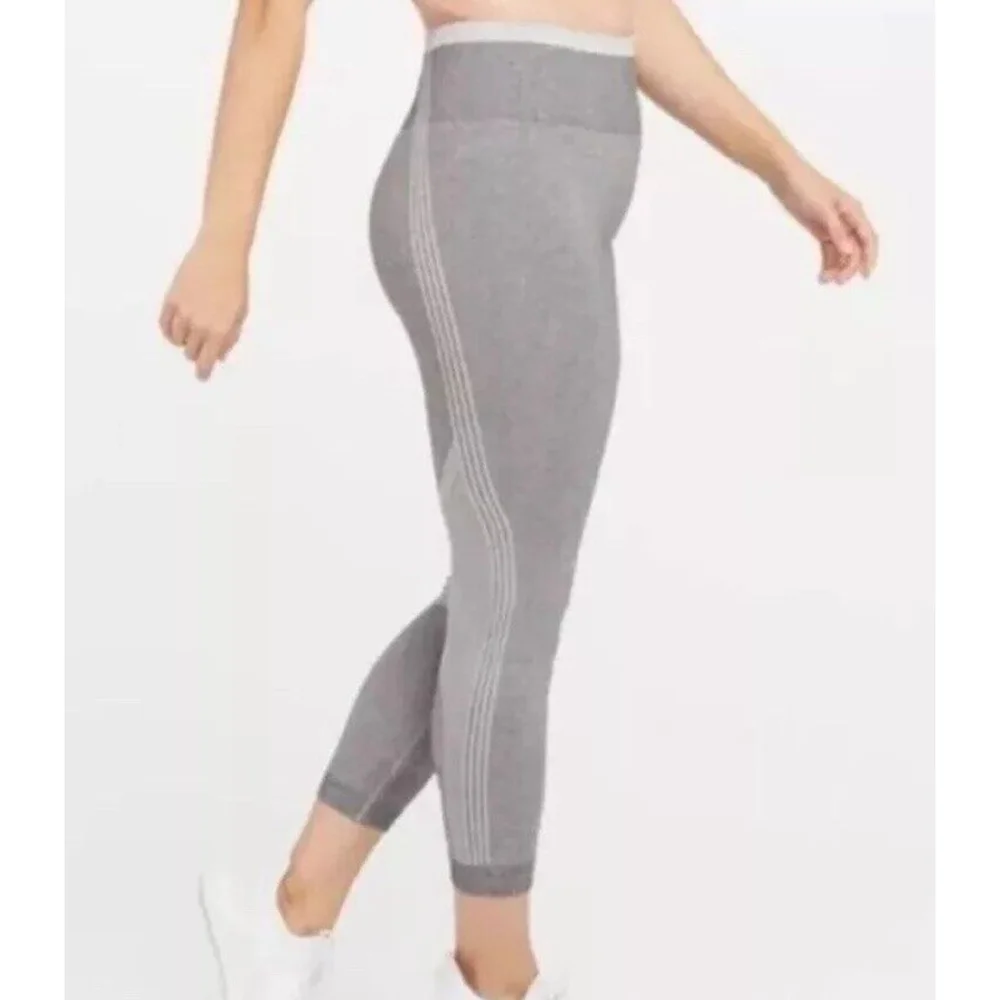 Spanx Seamless Sculpt Legging Spacedye Cloudy Grey Size Small
